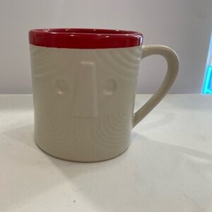 Crate&Barrel Santa Mug
